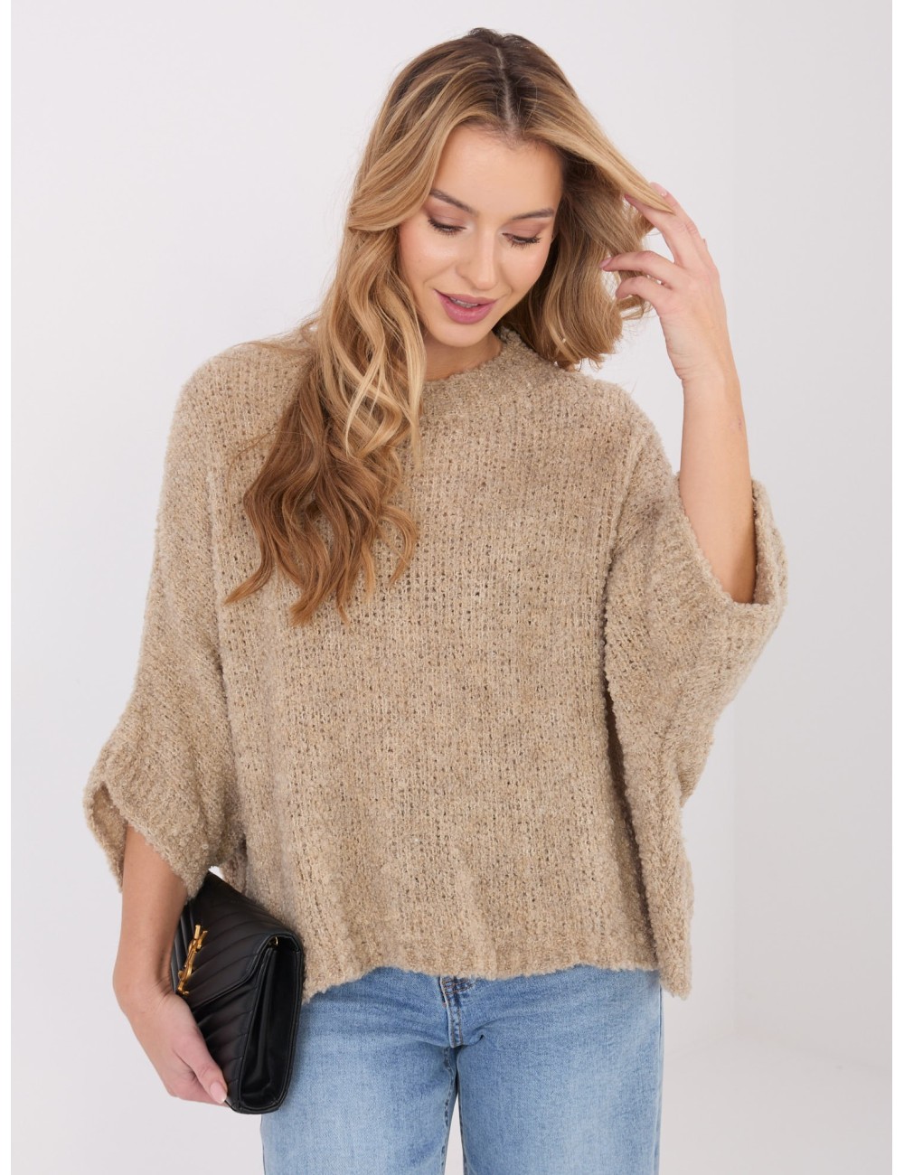 Sweter-CH-SW-72996.26-ciemny brązowy