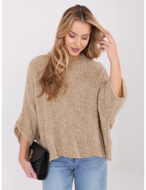 Sweter-CH-SW-72996.26-ciemny brązowy