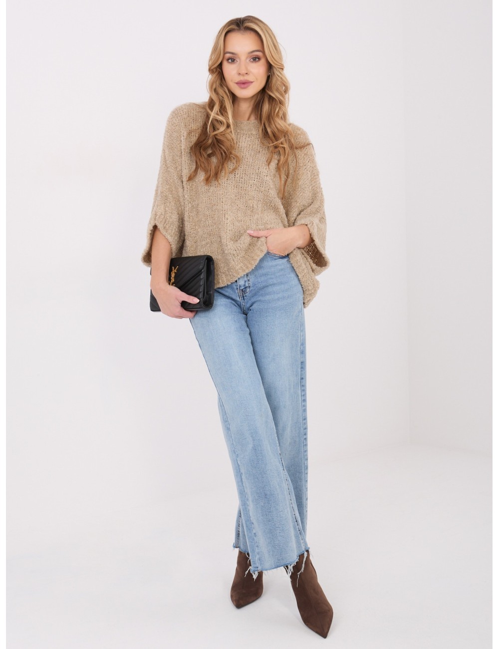 Sweter-CH-SW-72996.26-ciemny brązowy