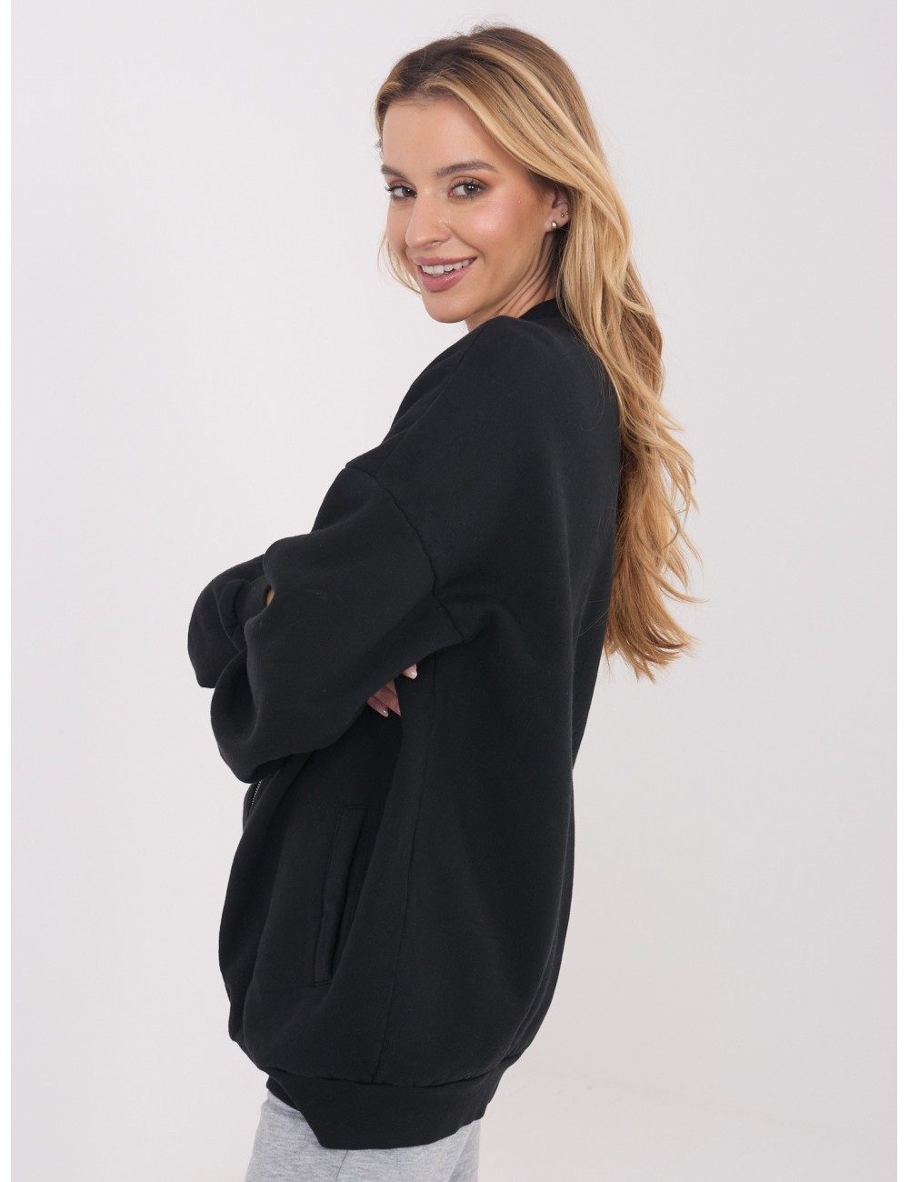 Bluza-WT-BL-A1454.84-ciemny brązowy