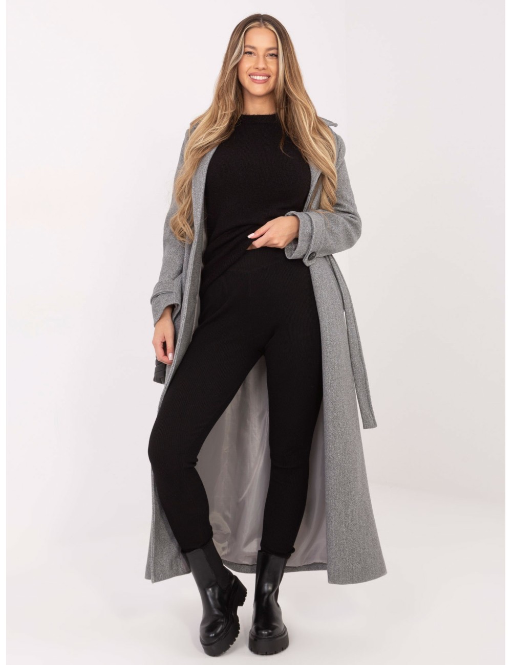 Leginsy-D93050Z62285A-ciemny brązowy