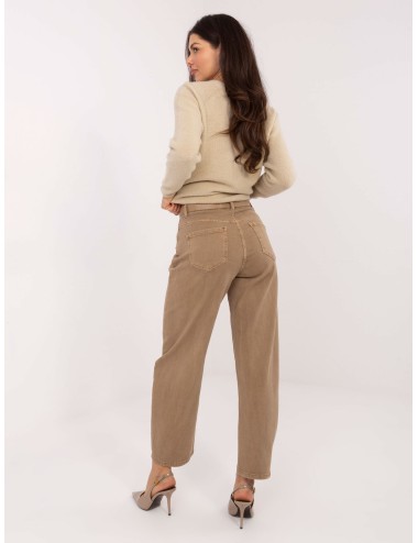 Spodnie jeans-VM-SP-J1571-6.08-ciemny bezowy
