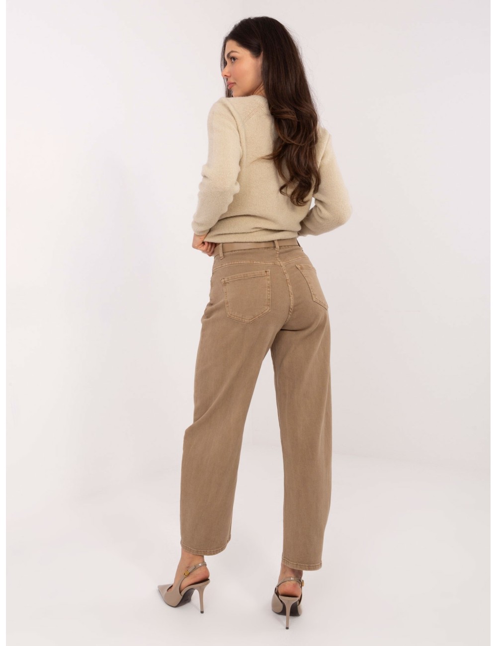 Spodnie jeans-VM-SP-J1571-6.08-ciemny bezowy