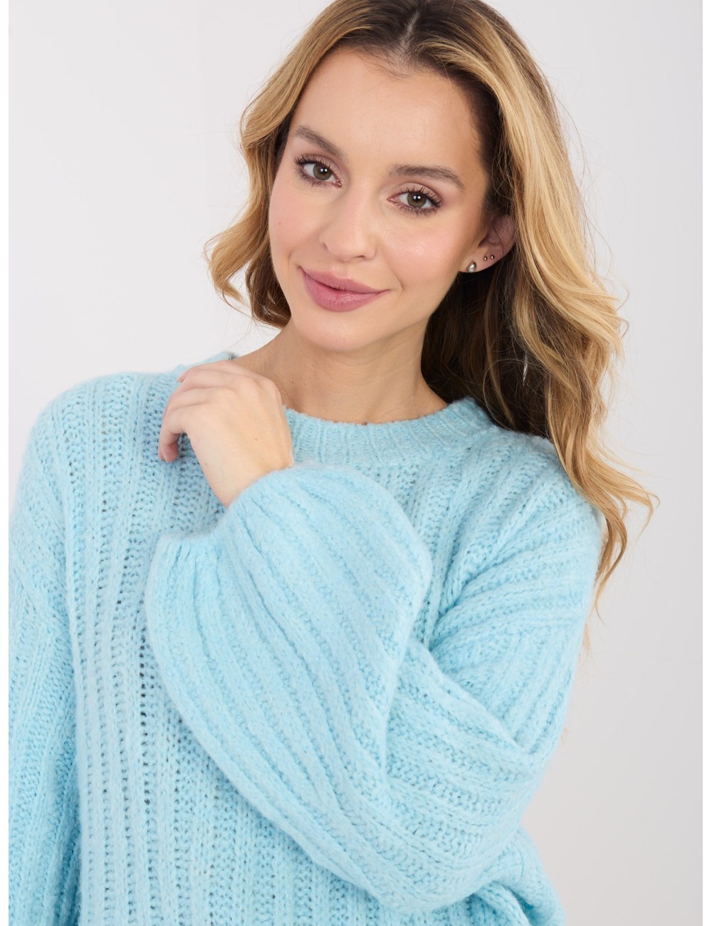 Sweter-MI-SW-1215.51-jasny różowy