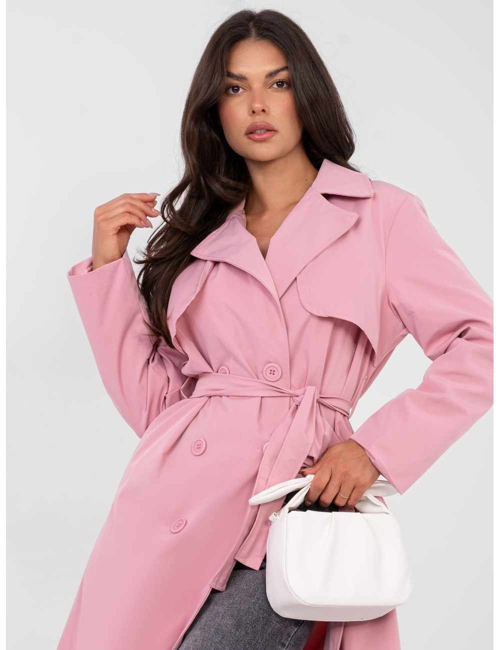 Płaszcz-IT-PL-FL8808.32-ciemny khaki