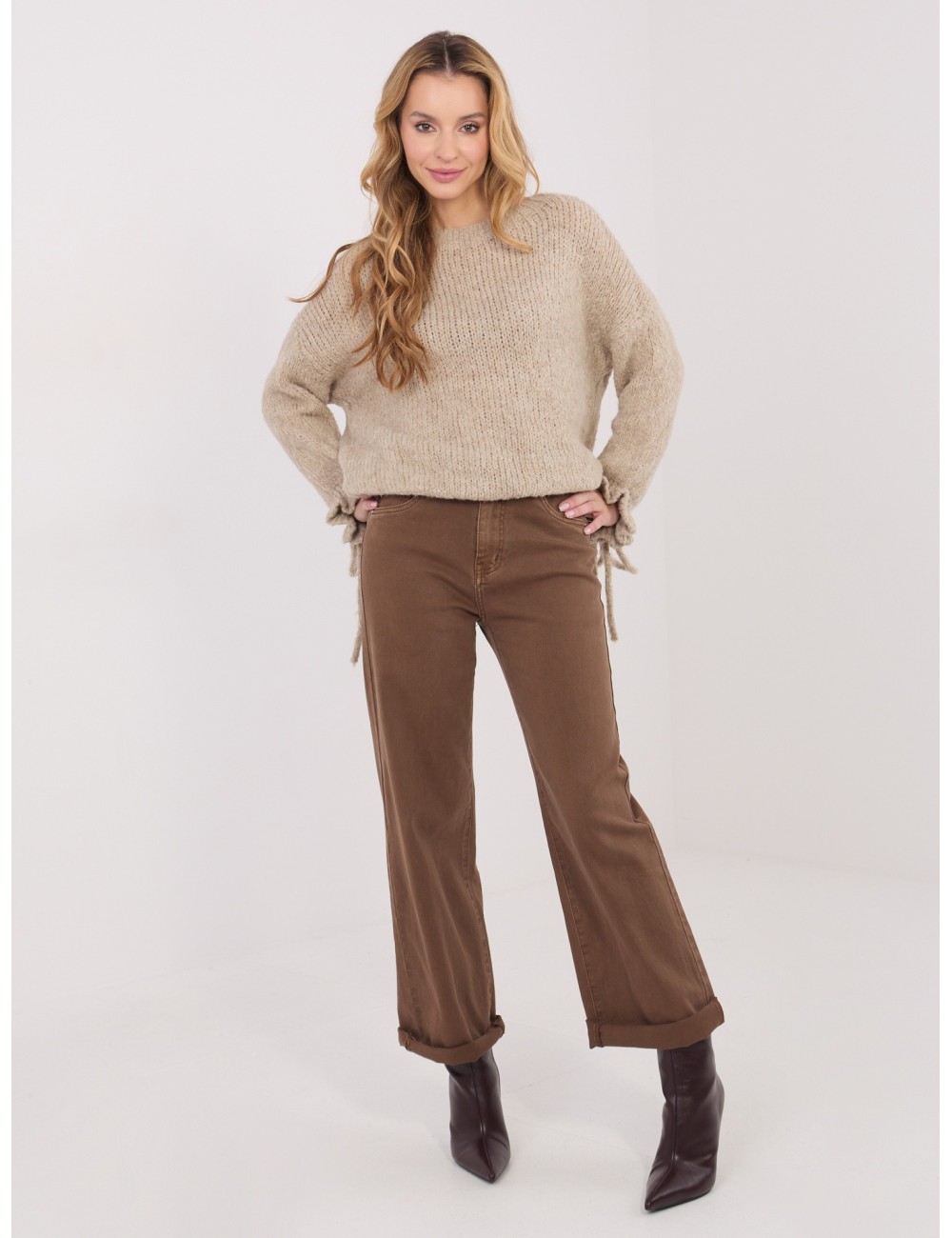 Sweter-MI-SW-1512.28-jasny beżowy