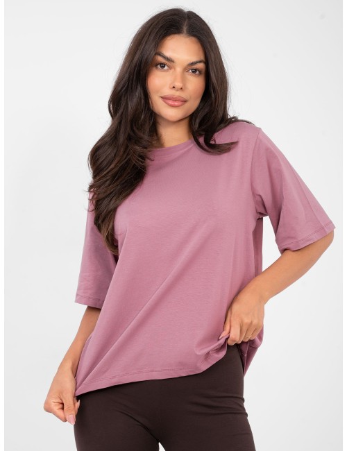 T-shirt- RV-TS-A1089.87-jasny żółty