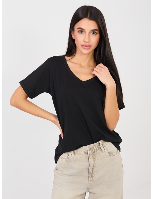 T-shirt-RV-TS-A1094.45-ciemny brązowy