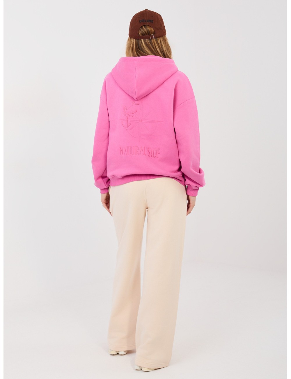 Spodnie dresowe-NS-DR-NS2557.96-brązowy