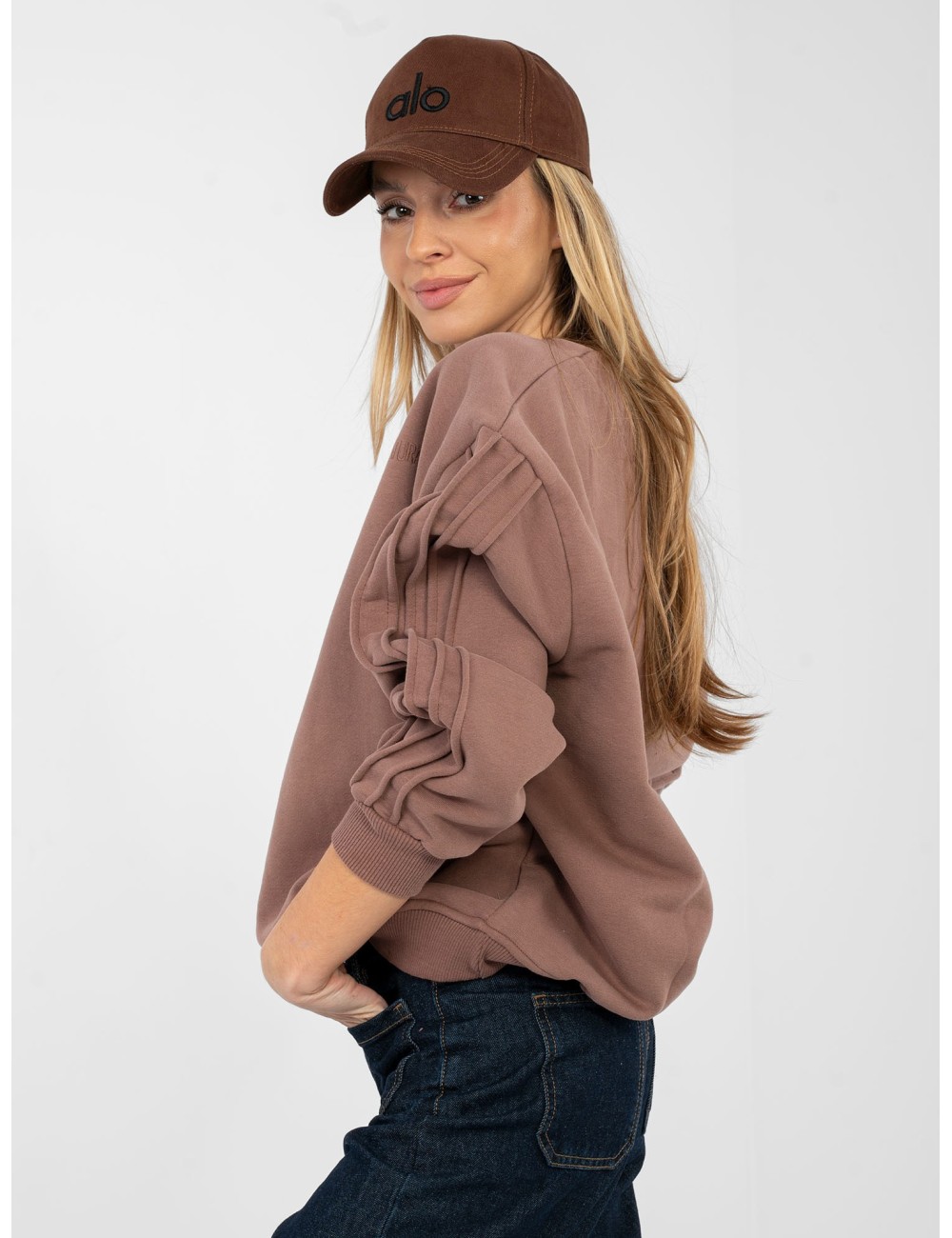 Bluza-NS-BL-NS2548.05-ciemny różowy