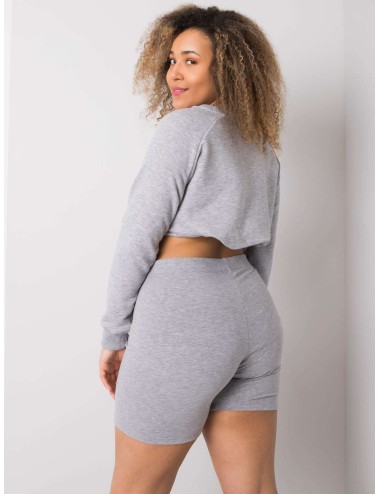 Bawełniane szorty plus size