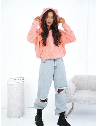 Bluza-CS-BL-BT1030.00P-ciemny brązowy