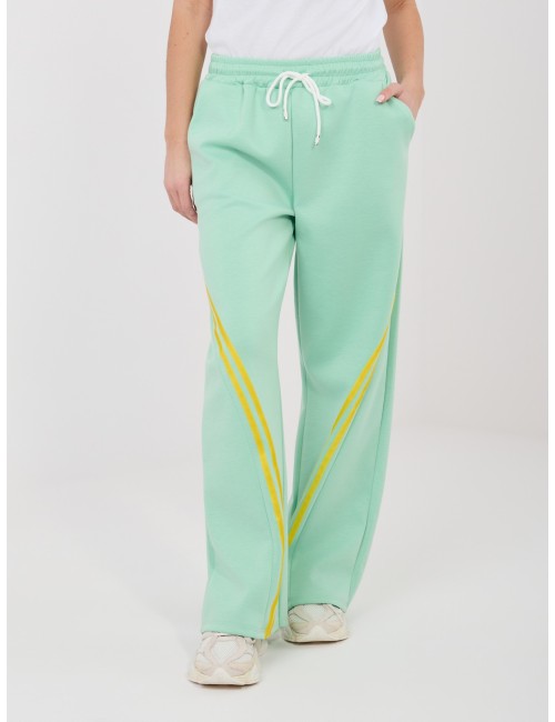 Spodnie dresowe-IT-DR-22168.66-ecru