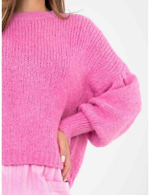 Sweter-MI-SW-0302.18-jasny żółty