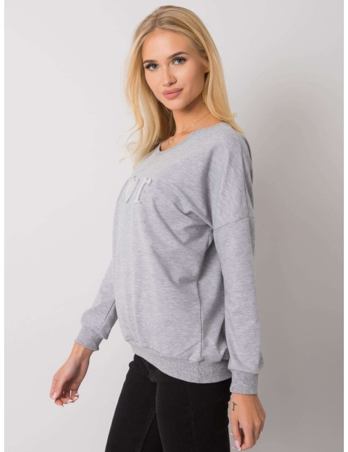 Khaki damska bluza bez kaptura