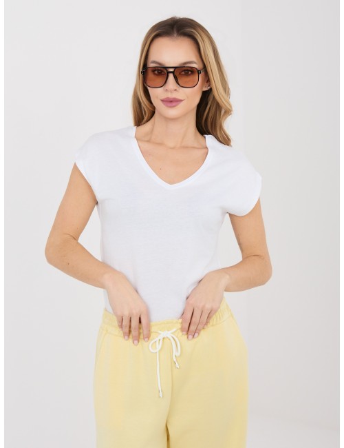 T-shirt-D12041AH02570C-ciemny bezowy