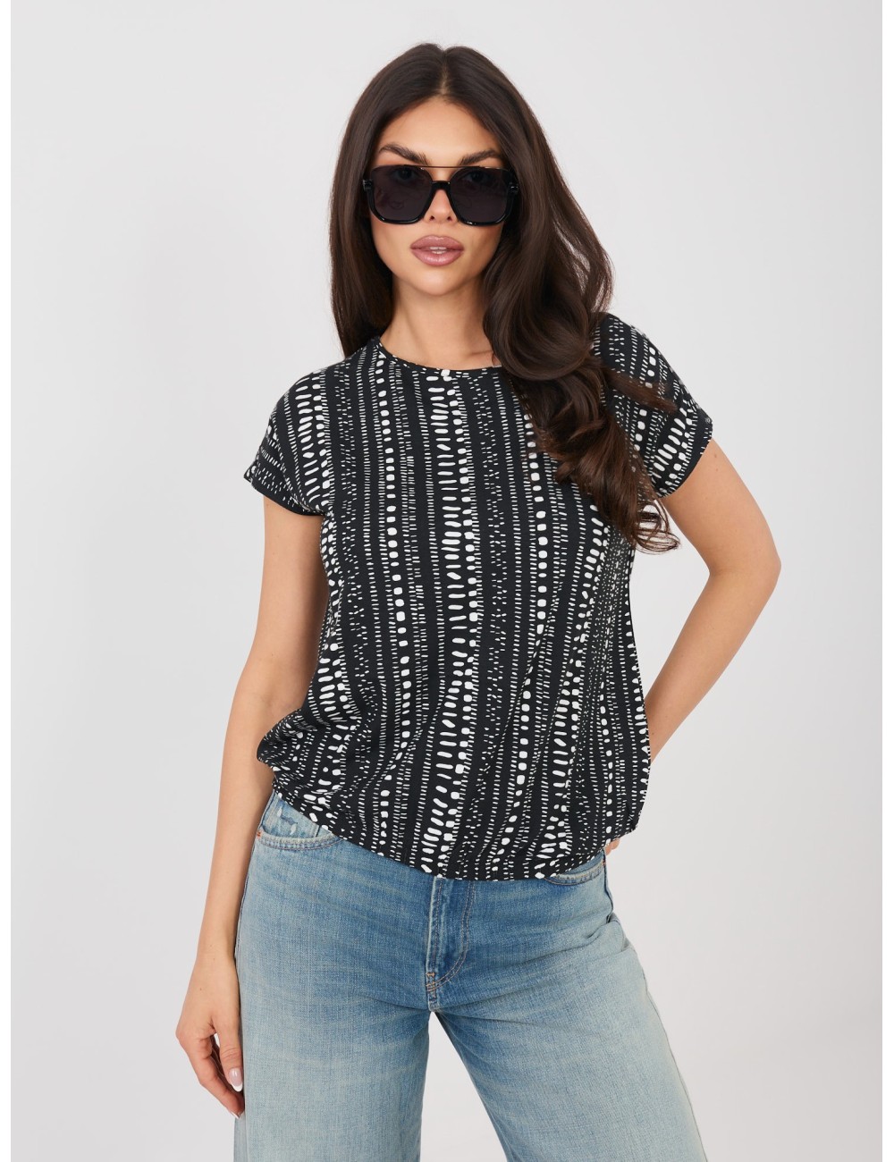 T-shirt-D12110M02646F-jasny niebieski