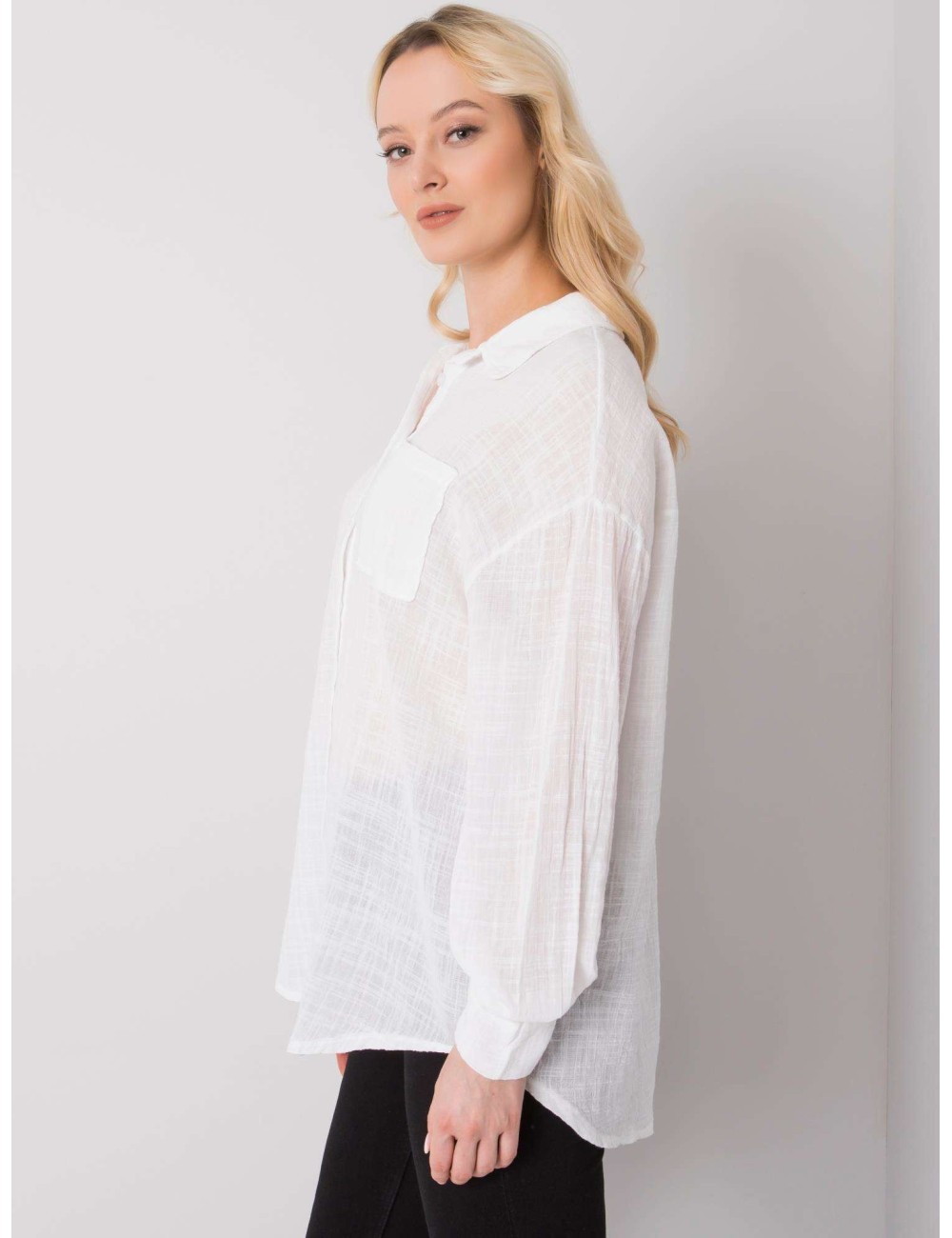 Koszula oversize z bawełny Etta OCH BELLA