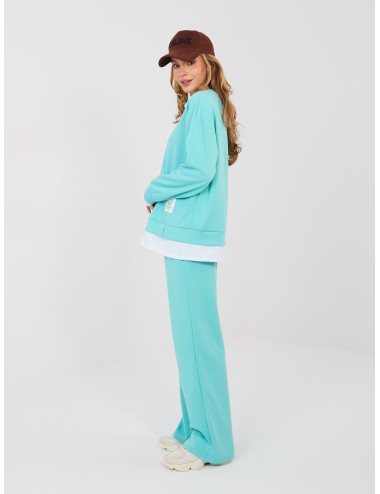 Spodnie dresowe-IT-DR-22230.92-jasny żółty
