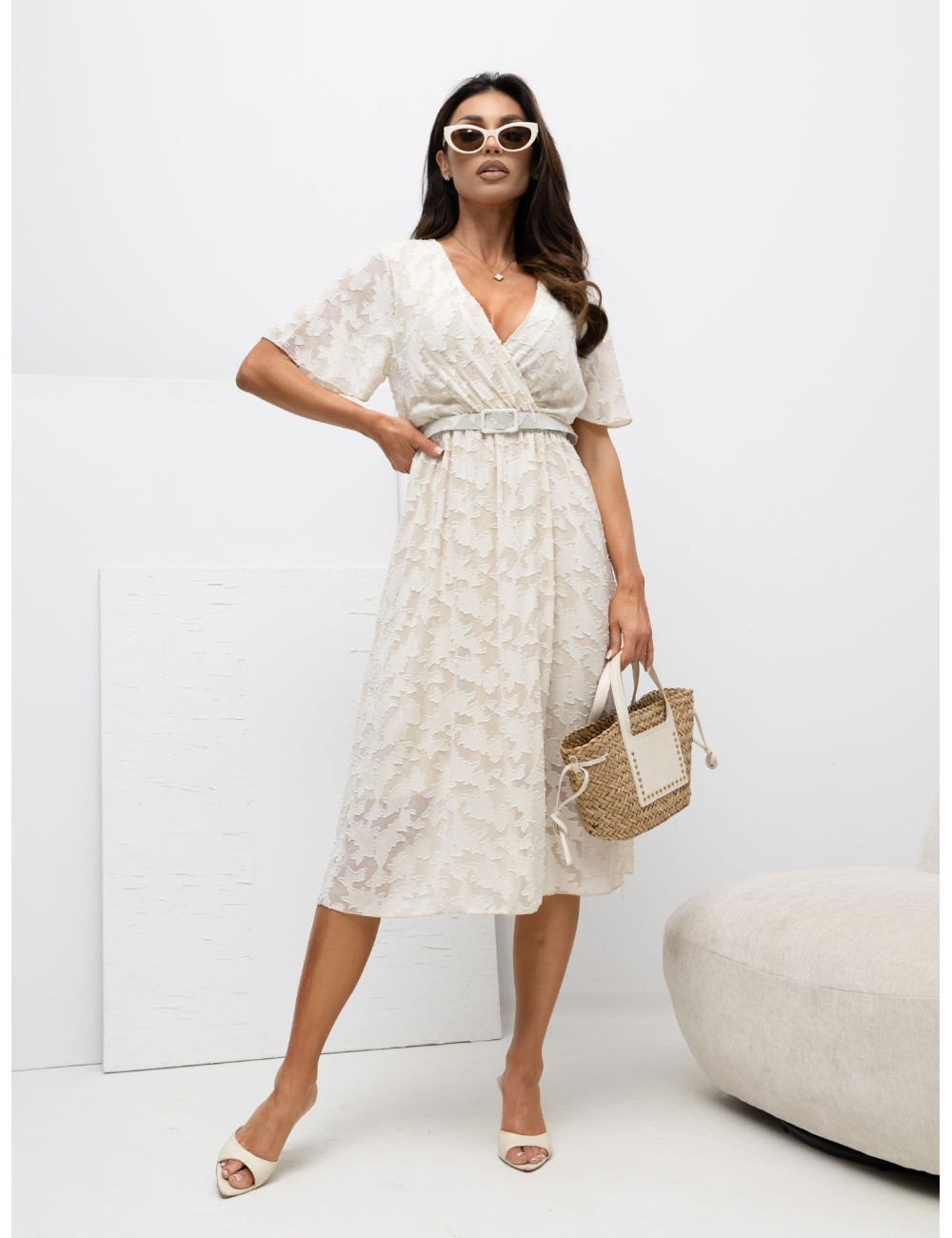 Sukienka-IT-SK-22675.04-ciemny bezowy
