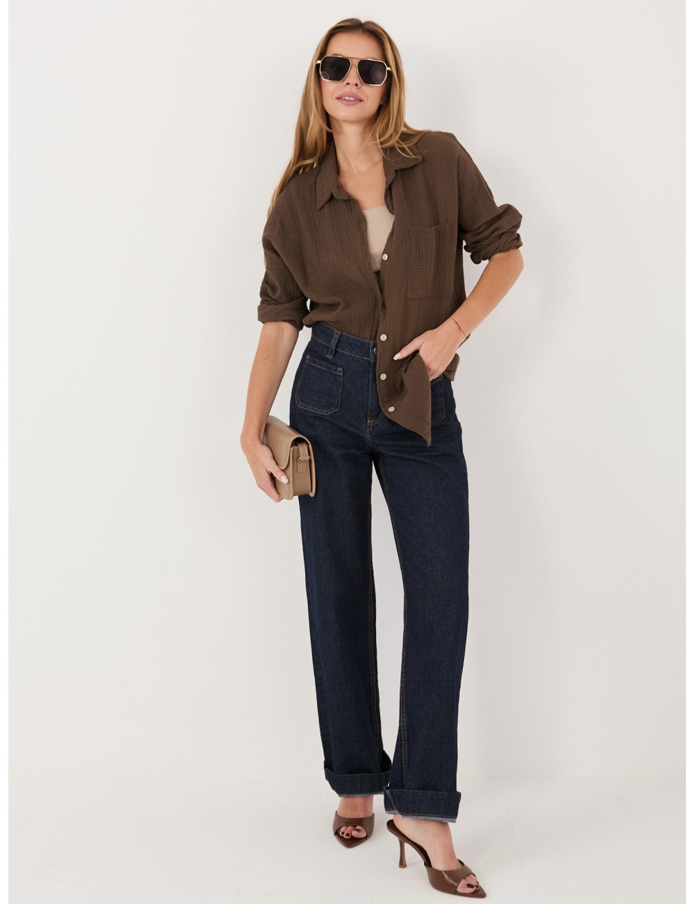 Koszula-MI-KS-2337.18-khaki
