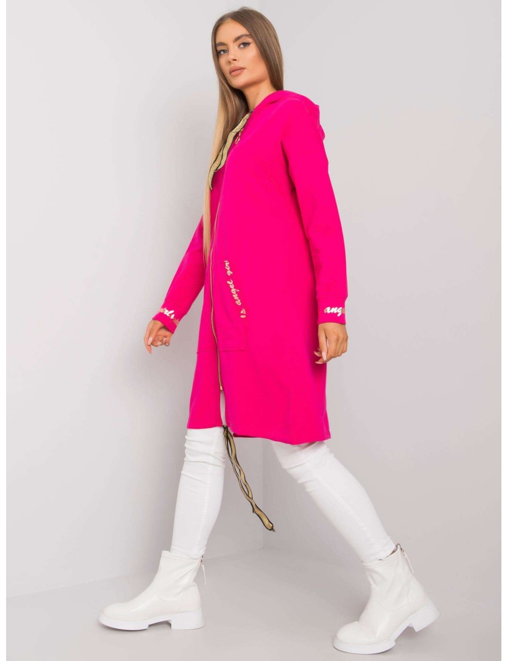 Rozpinana bluza na suwak