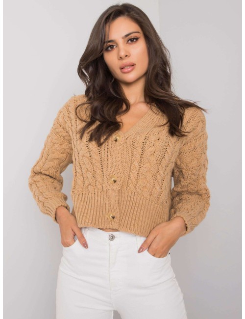 SUBLEVEL sweter w warkocze