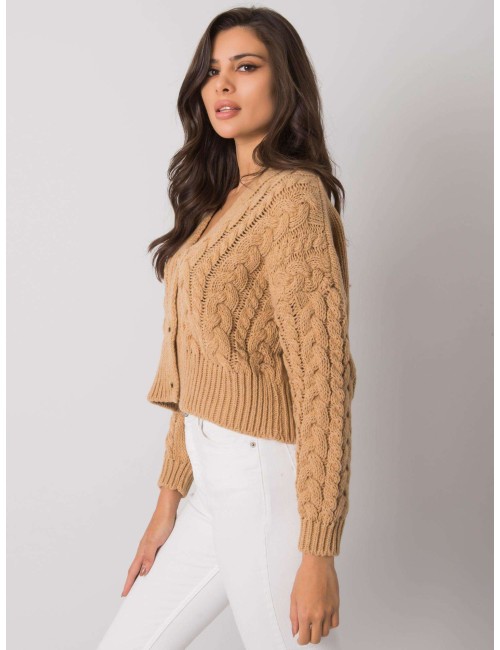 SUBLEVEL sweter w warkocze