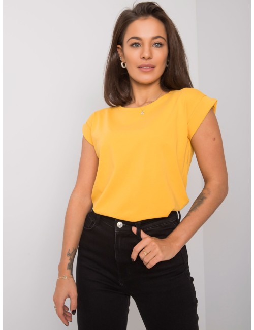 Gładki t-shirt damski