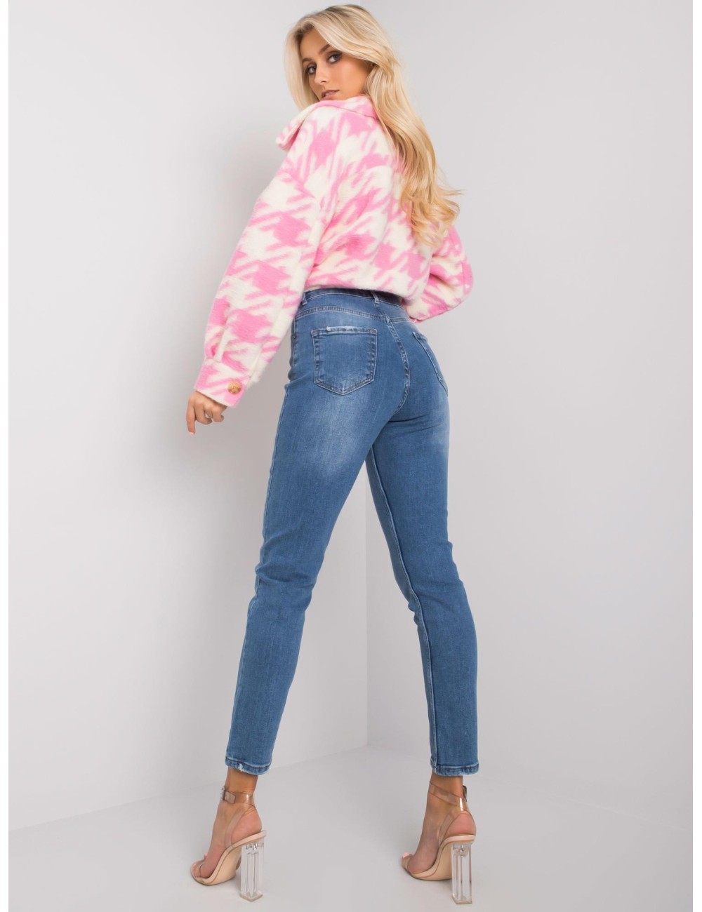 Proste jeansy damskie