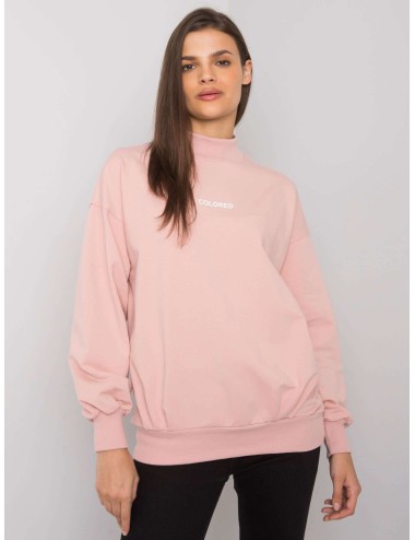RUE PARIS Czarna damska bluza bez kaptura