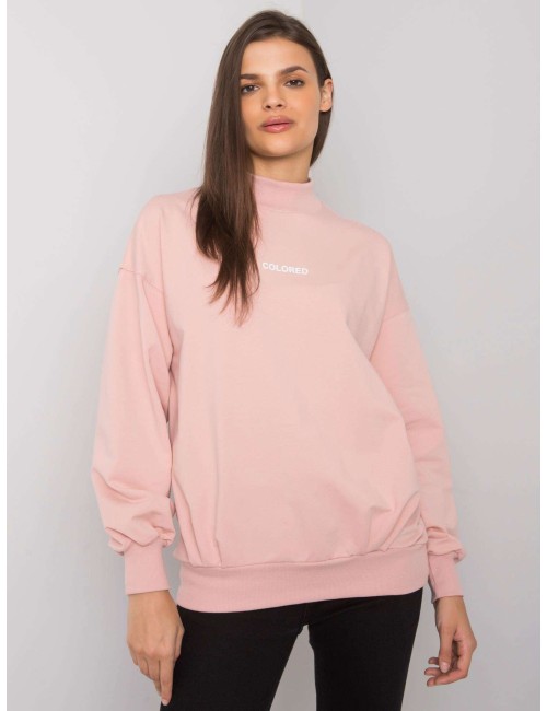 RUE PARIS Czarna damska bluza bez kaptura