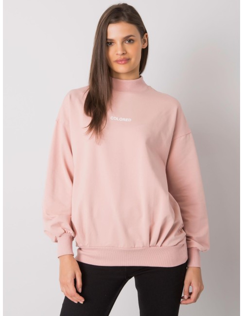 RUE PARIS Czarna damska bluza bez kaptura