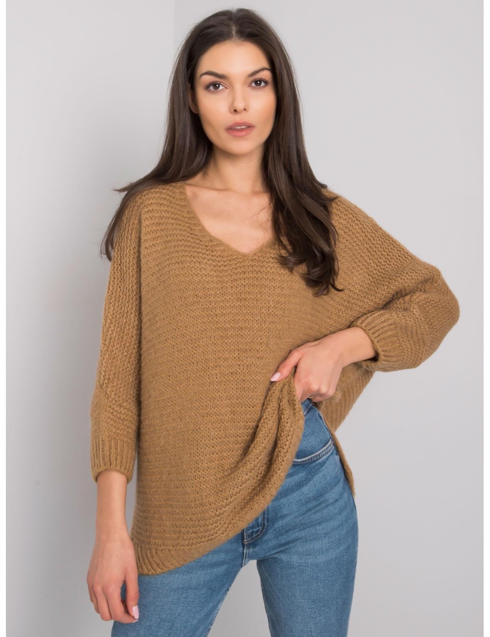 OCH BELLA sweter damski oversize