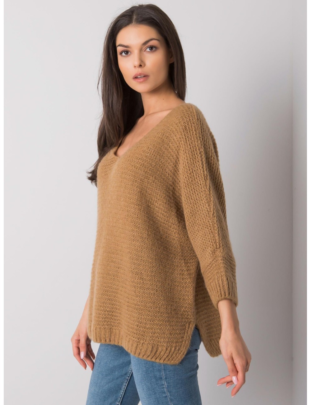 OCH BELLA sweter damski oversize