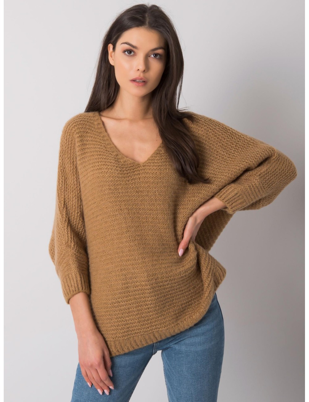 OCH BELLA sweter damski oversize