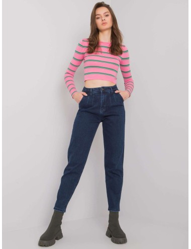 Damskie spodnie mom jeans