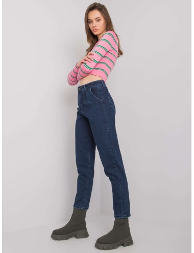 Damskie spodnie mom jeans