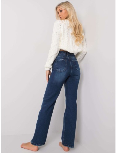 Proste jeansy damskie