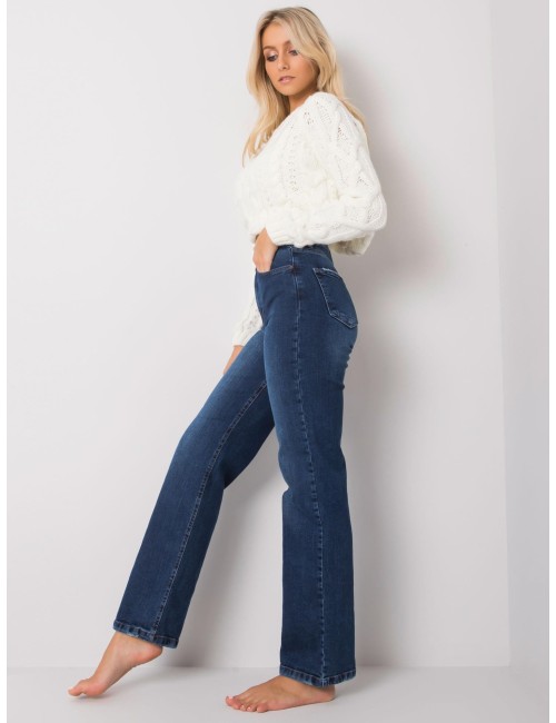 Proste jeansy damskie
