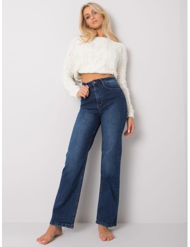 Proste jeansy damskie