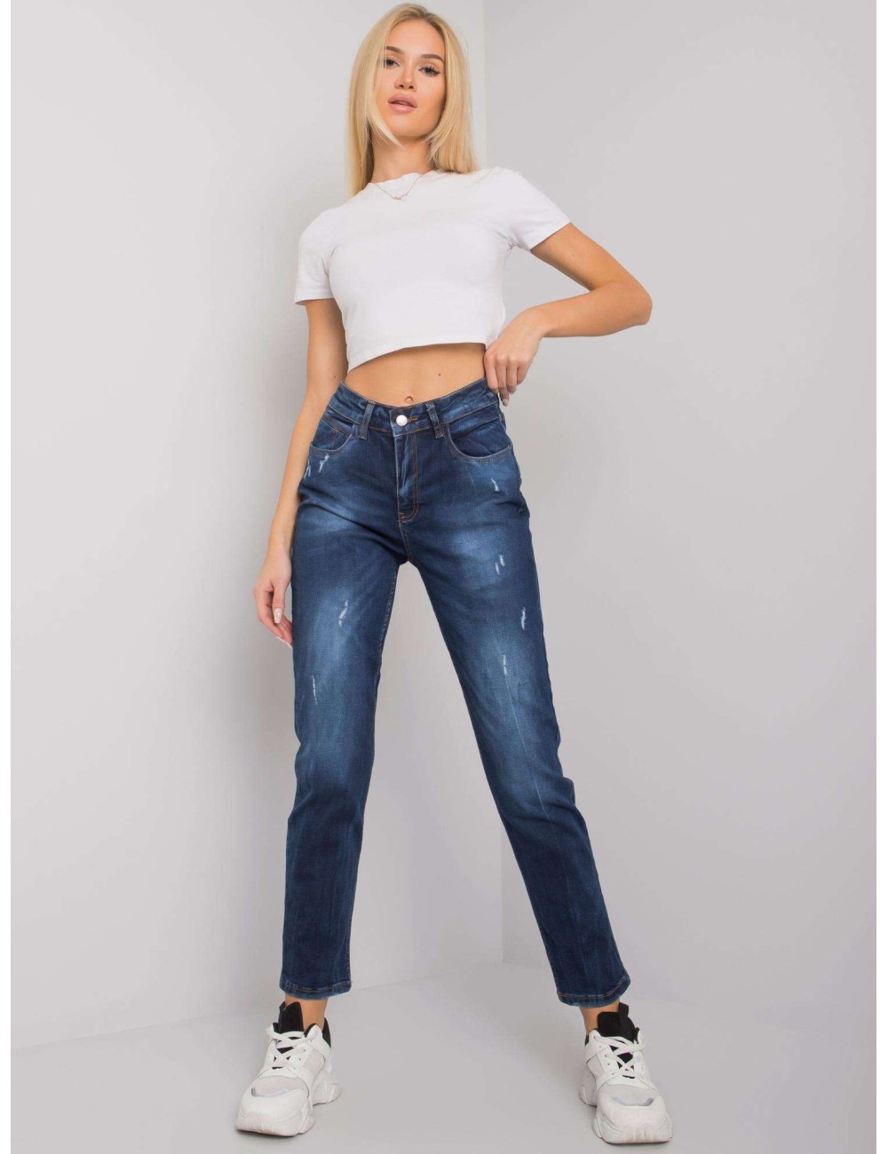 Jeansy regular