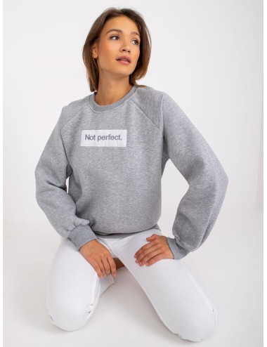 Dresowa bluza bez kaptura z napisem Tracy