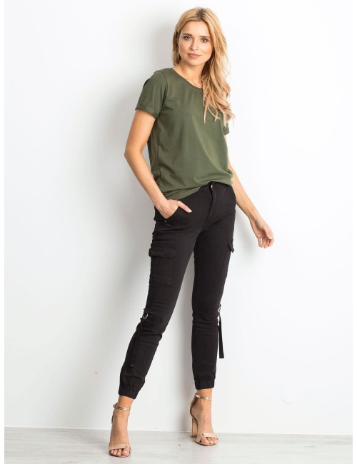 Bawełniany t-shirt damski basic