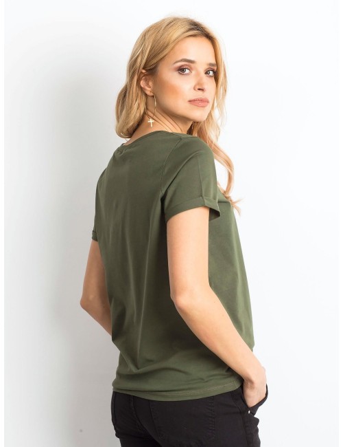 Bawełniany t-shirt damski basic