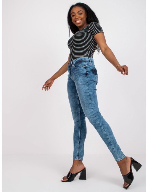 Spodnie jeans-D85035C62220M263