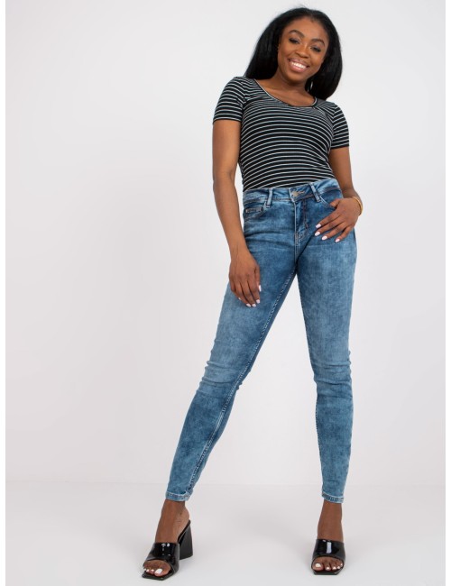 Spodnie jeans-D85035C62220M263