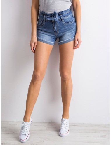 Szorty jeansowe high waist