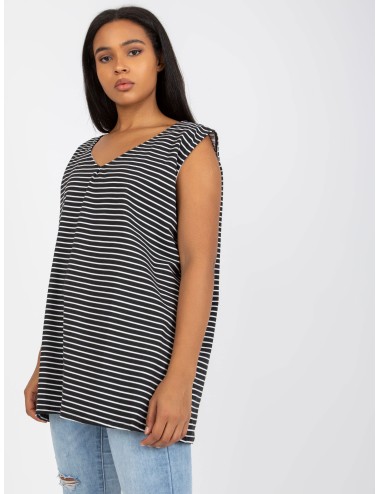 Top plus size bawełniany