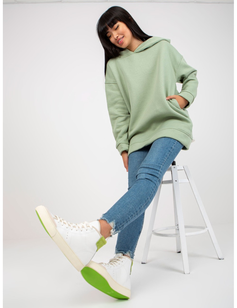 Dresowa bluza basic oversize